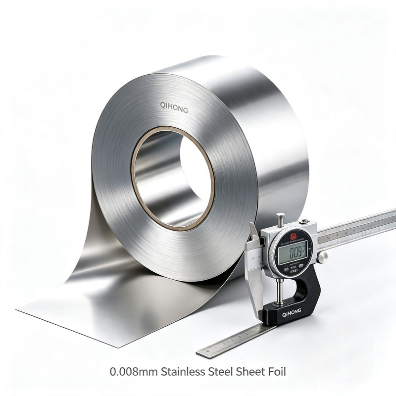 0.008mm Stainless Steel Sheet Foil